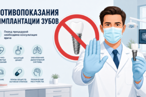 Противопоказания к имплантации зубов