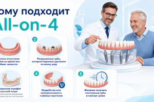 All-on-4: что это, кому подходит, как проходят этапы лечения